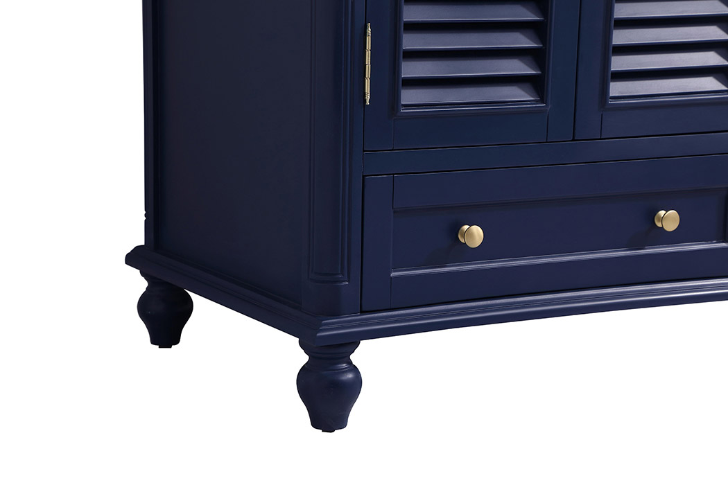 Elegant Bathroom Vanity - Blue, L 30" (VF30530BL)