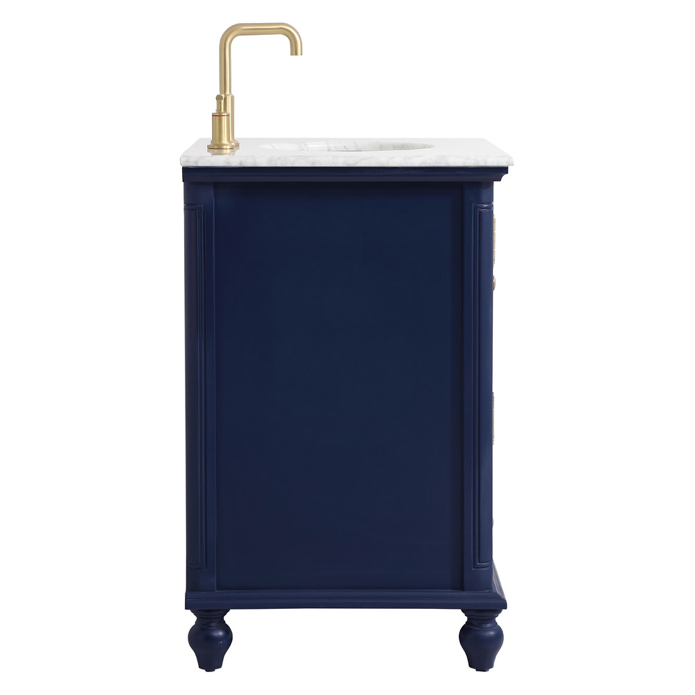 Elegant Bathroom Vanity - Blue, L 30" (VF30530BL)