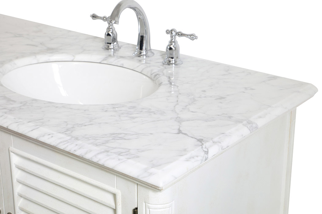 Elegant Bathroom Vanity - Antique White, L 36" (VF30536AW)