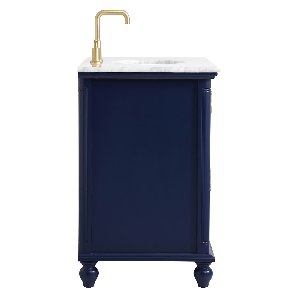 Elegant Bathroom Vanity - Blue, L 36" (VF30536BL)