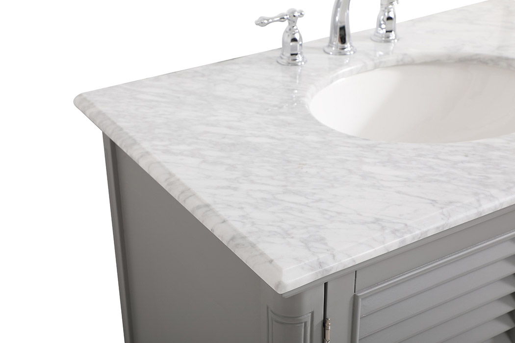 Elegant Bathroom Vanity - Gray, L 36" (VF30536GR)