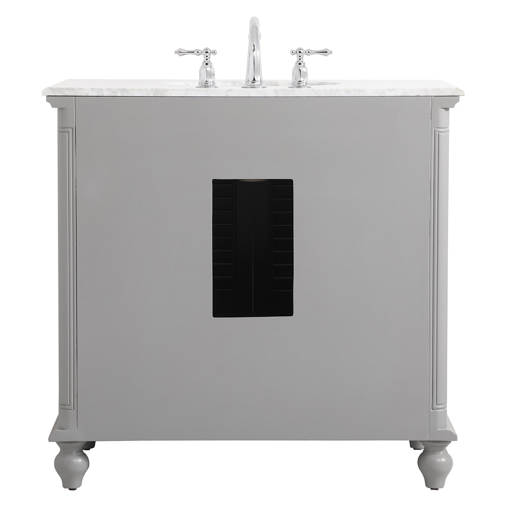 Elegant Bathroom Vanity - Gray, L 36" (VF30536GR)