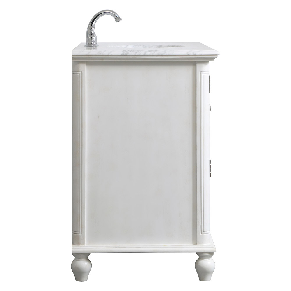 Elegant Bathroom Vanity - Antique White (VF30542AW)