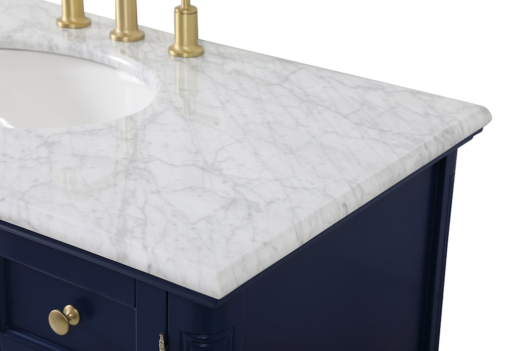 Elegant Bathroom Vanity - Blue (VF30542BL)