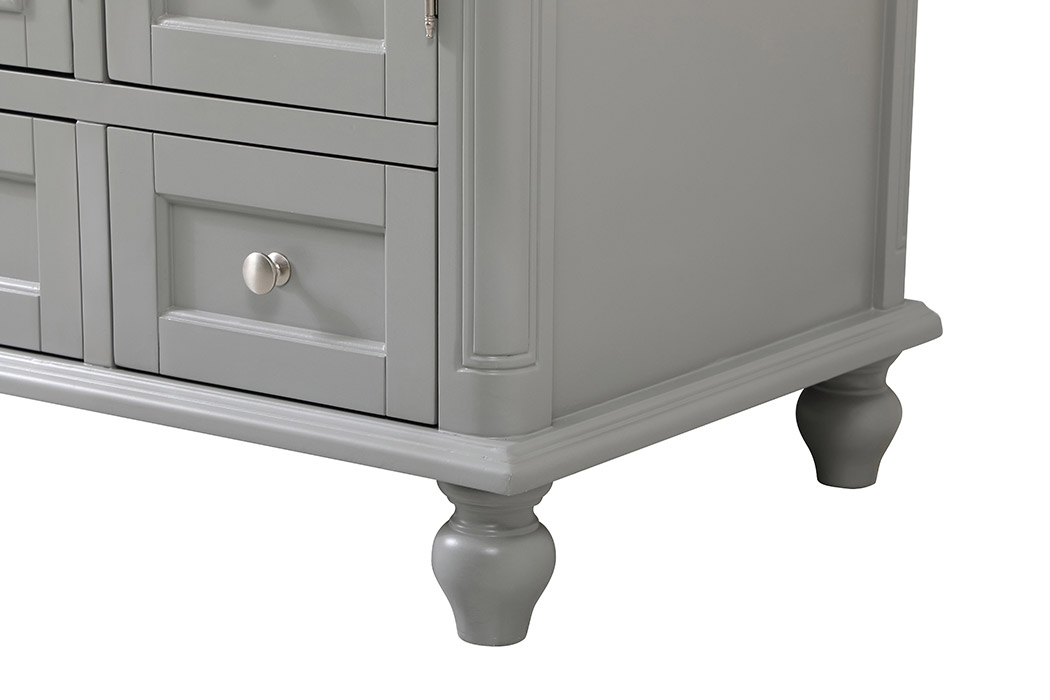 Elegant Bathroom Vanity - Gray (VF30542GR)