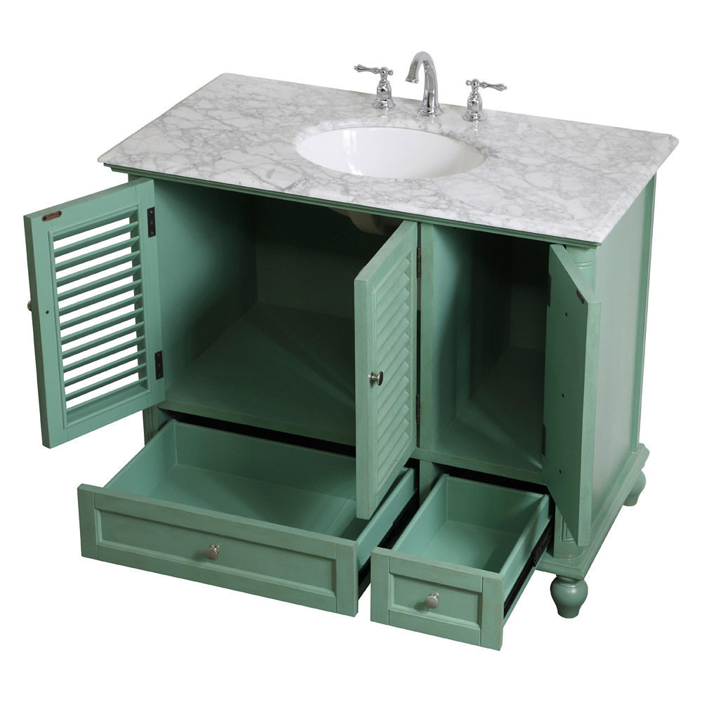 Elegant Bathroom Vanity - Vintage Mint (VF30542VM)