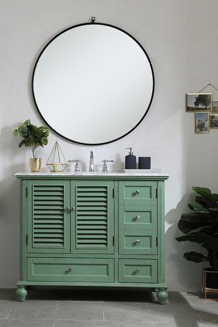 Elegant Bathroom Vanity - Vintage Mint (VF30542VM)