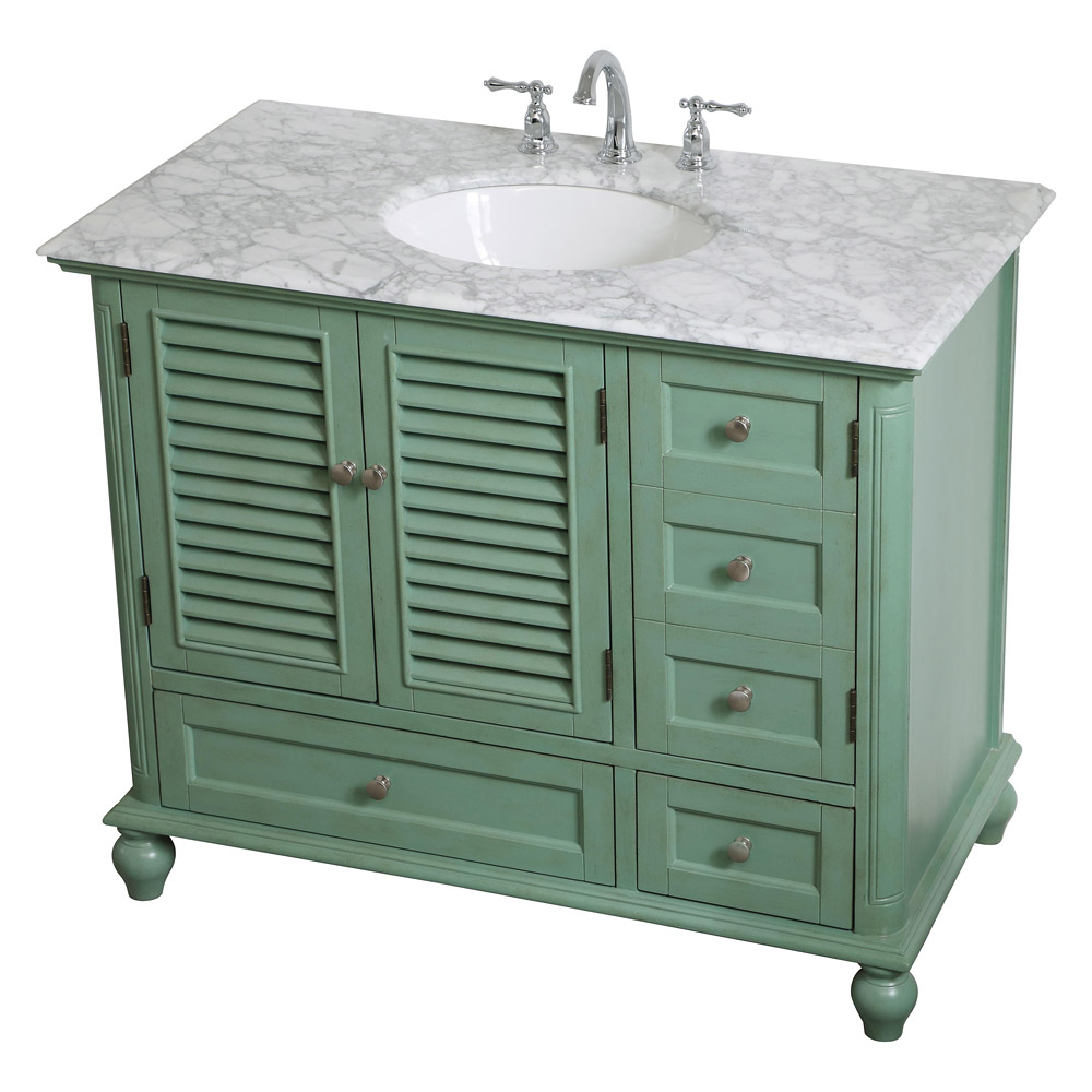 Elegant Bathroom Vanity - Vintage Mint (VF30542VM)