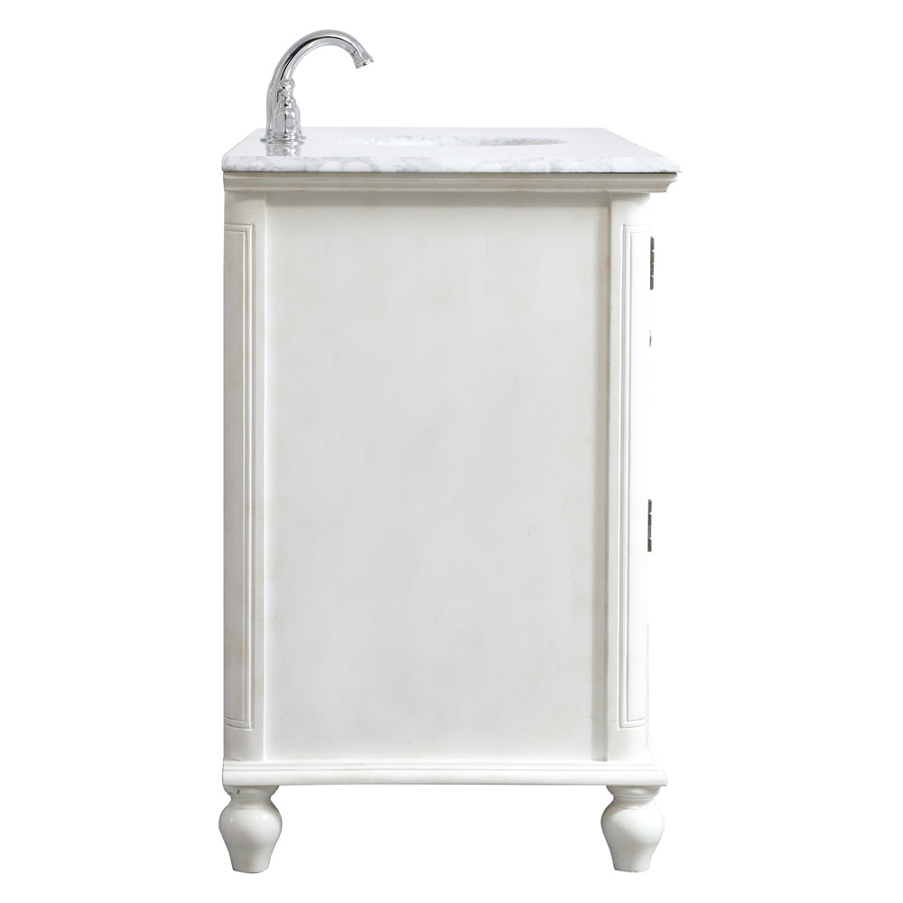 Elegant Bathroom Vanity - Antique White (VF30548AW)