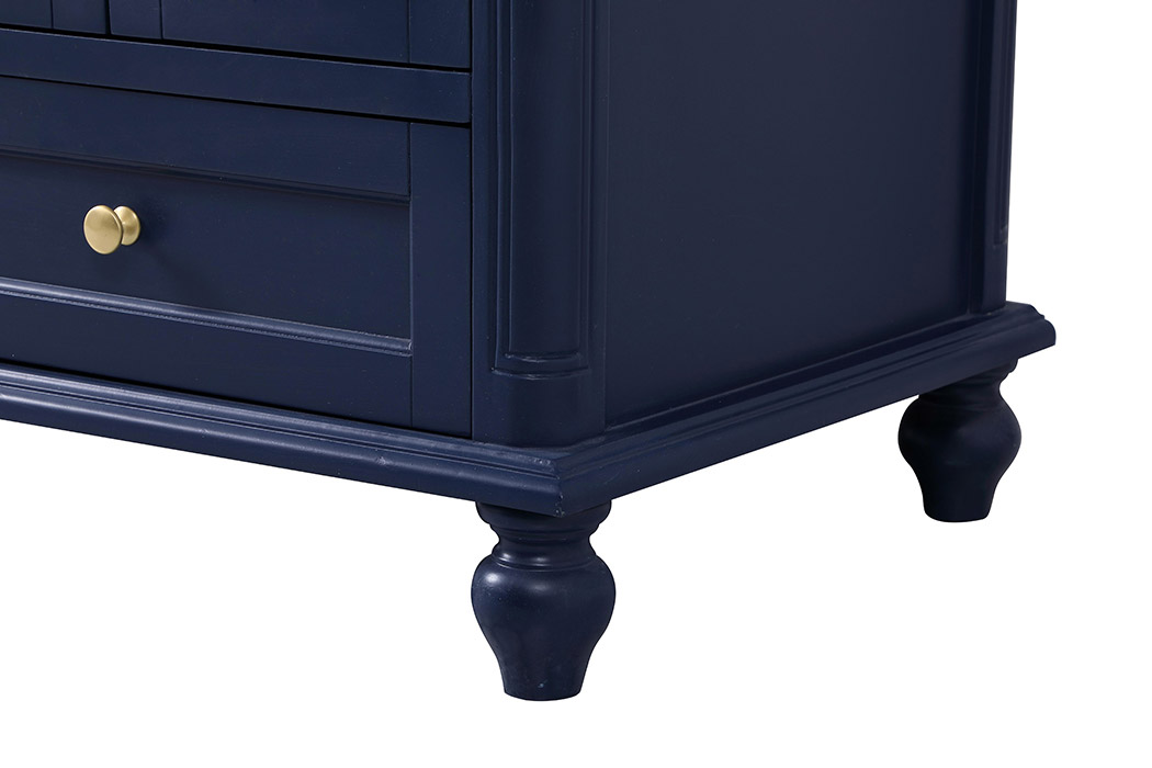 Elegant Bathroom Vanity - Blue (VF30548BL)