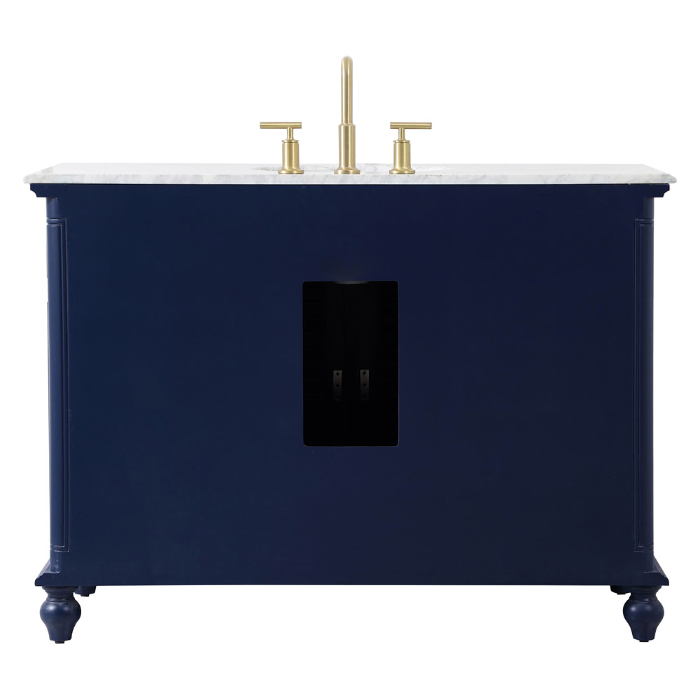 Elegant Bathroom Vanity - Blue (VF30548BL)