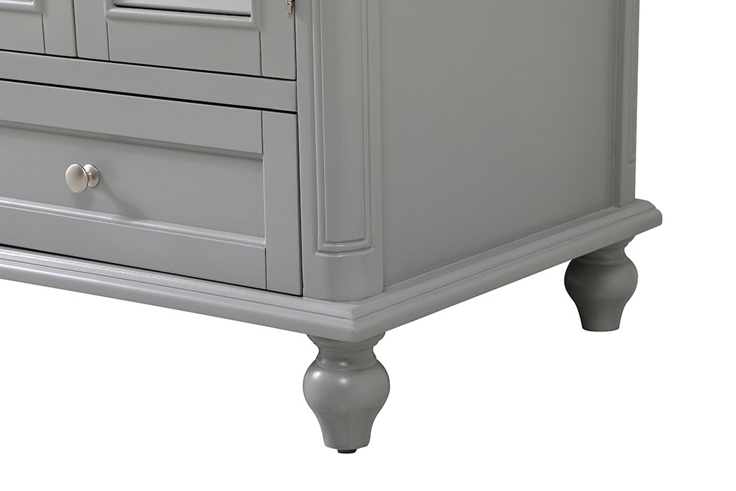 Elegant Bathroom Vanity - Gray (VF30548GR)