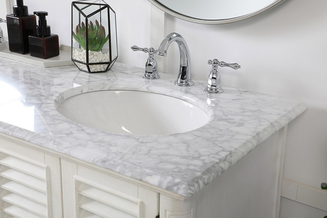 Elegant Bathroom Vanity - Antique White (VF30560DAW)