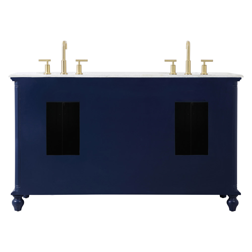 Elegant Bathroom Vanity - Blue (VF30560DBL)