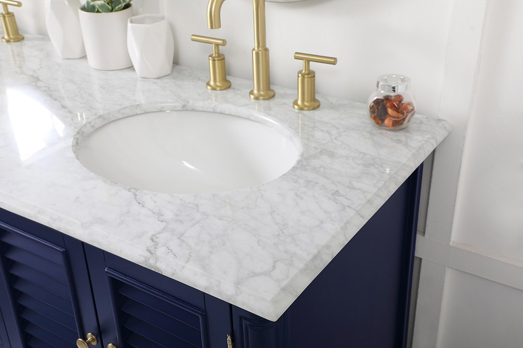 Elegant Bathroom Vanity - Blue (VF30560DBL)