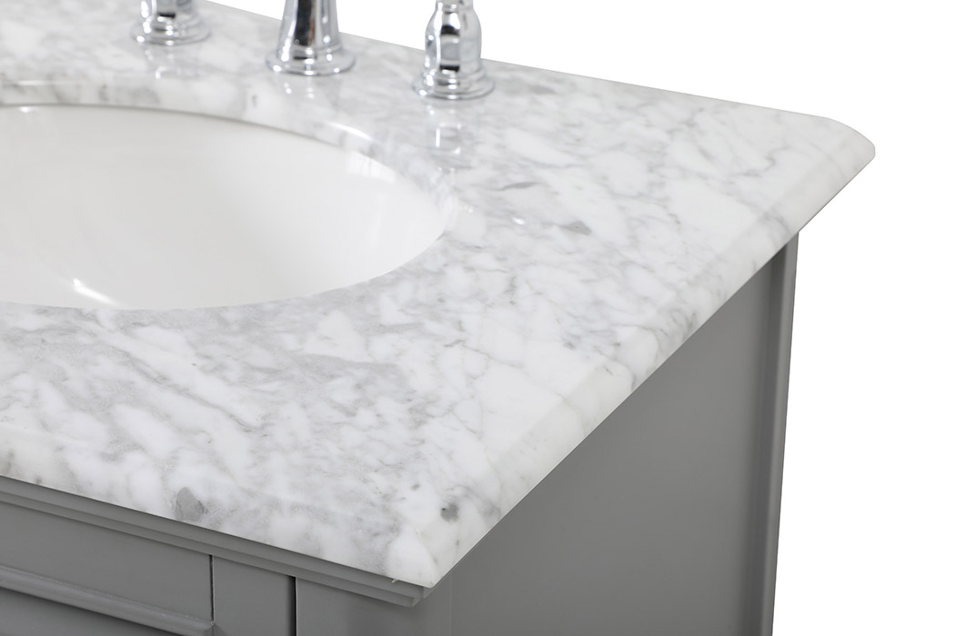 Elegant Bathroom Vanity - Gray (VF30560DGR)