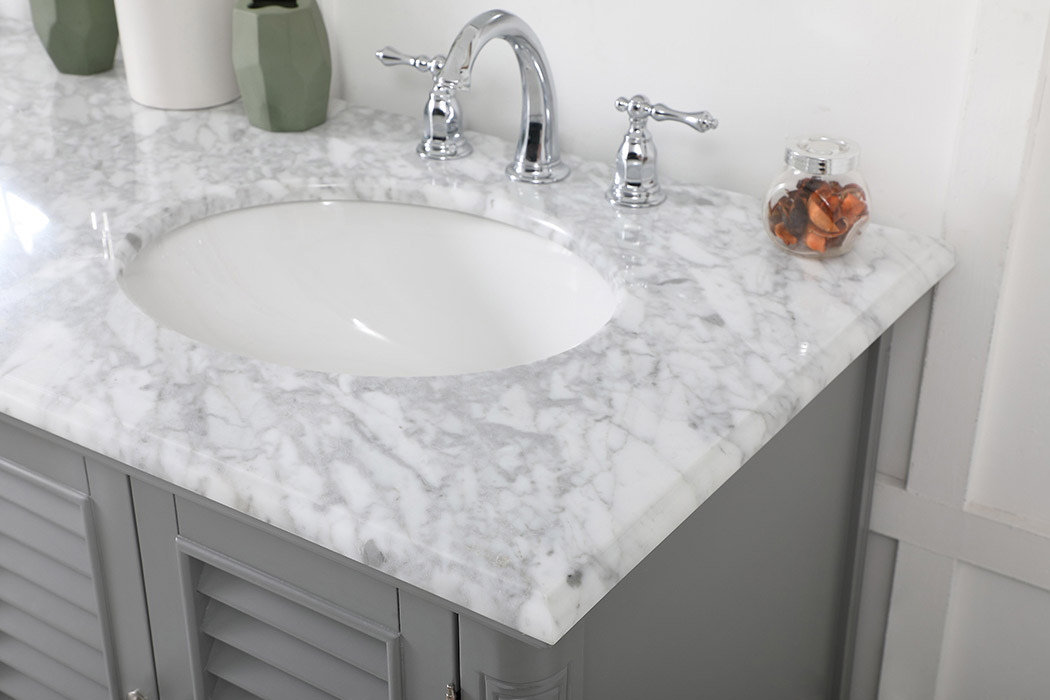 Elegant Bathroom Vanity - Gray (VF30560DGR)