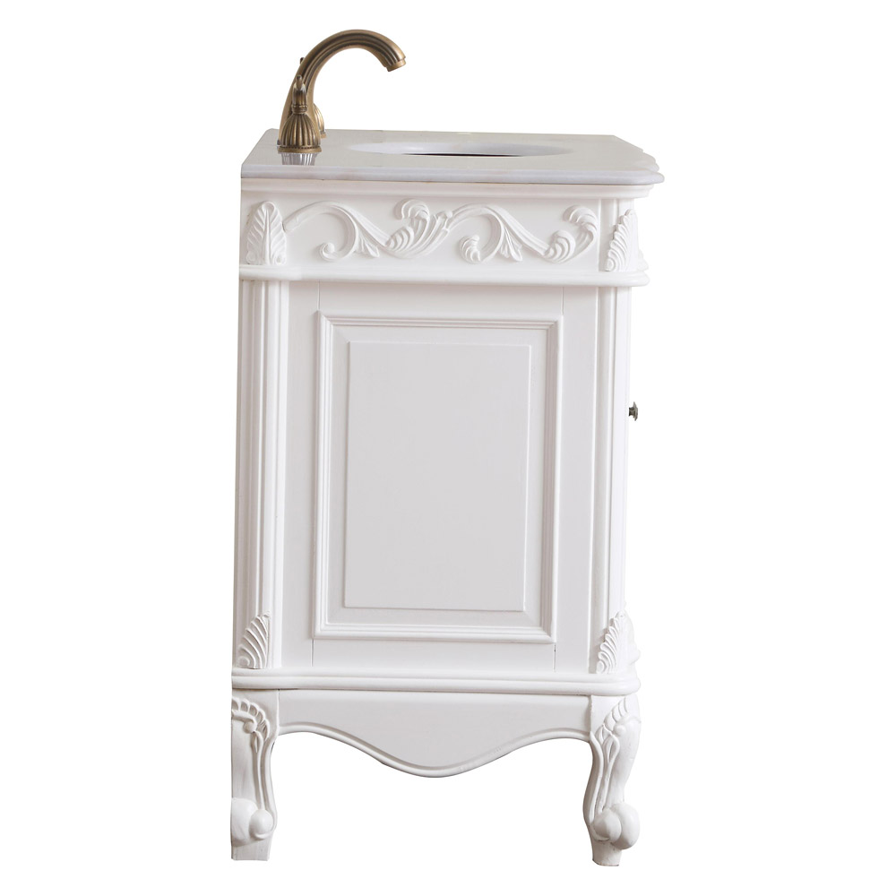 Elegant Bathroom Vanity - Antique White, L 42" (VF38842AW)