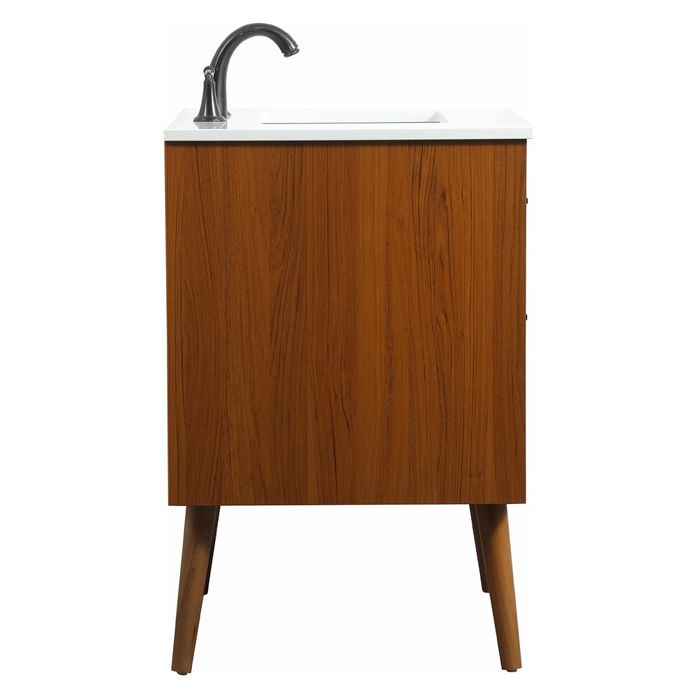 Elegant Bathroom Vanity - Teak (VF41030MTK)