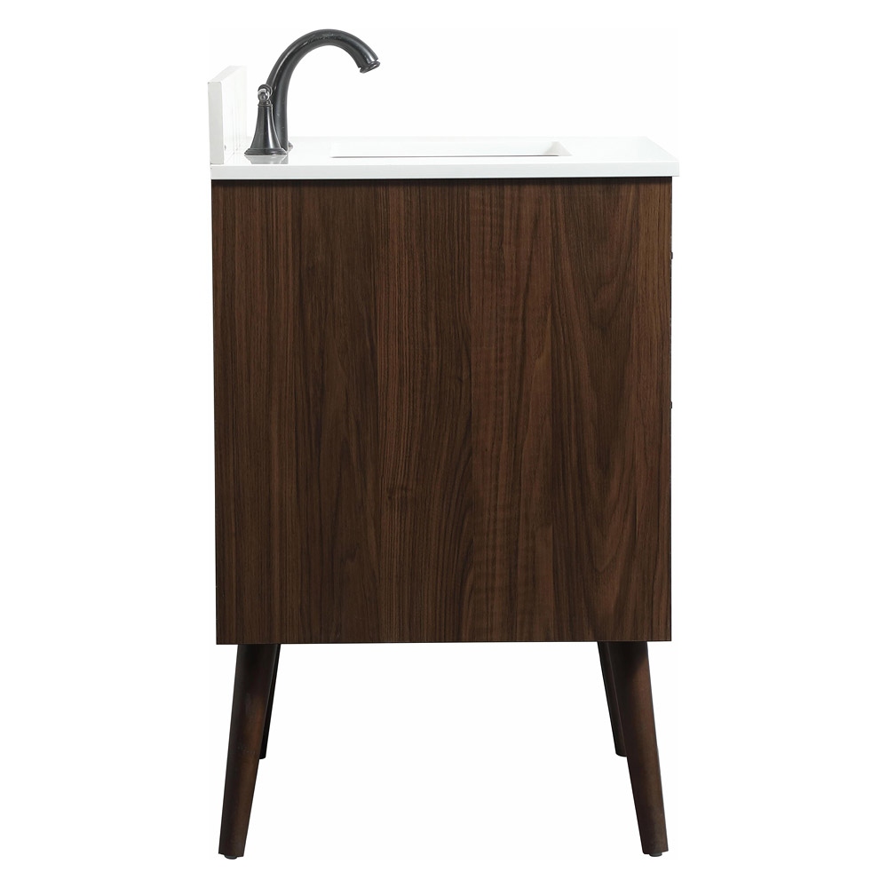 Elegant Bathroom Vanity - Walnut (VF41030MWT-BS)