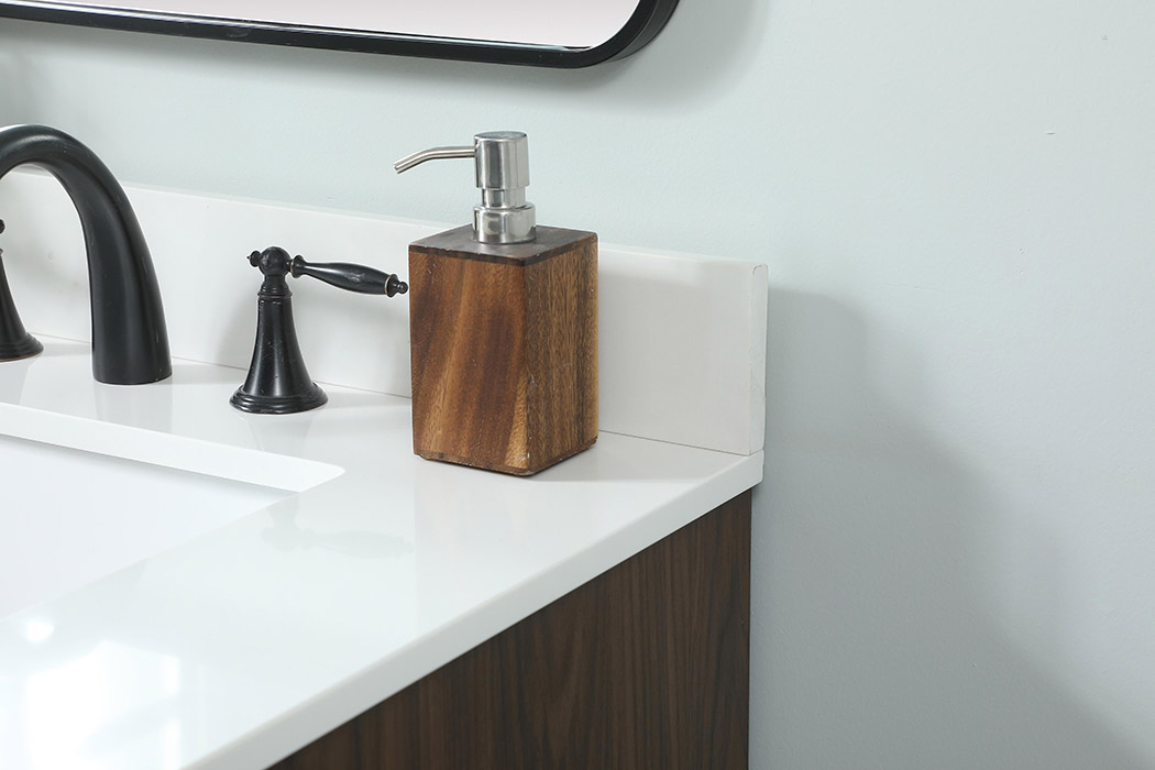 Elegant Bathroom Vanity - Walnut (VF41030MWT-BS)