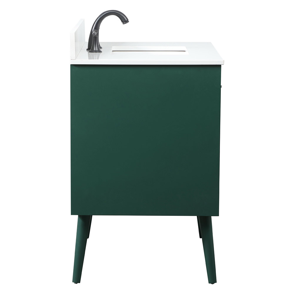 Elegant Bathroom Vanity - Green (VF41036MGN-BS)