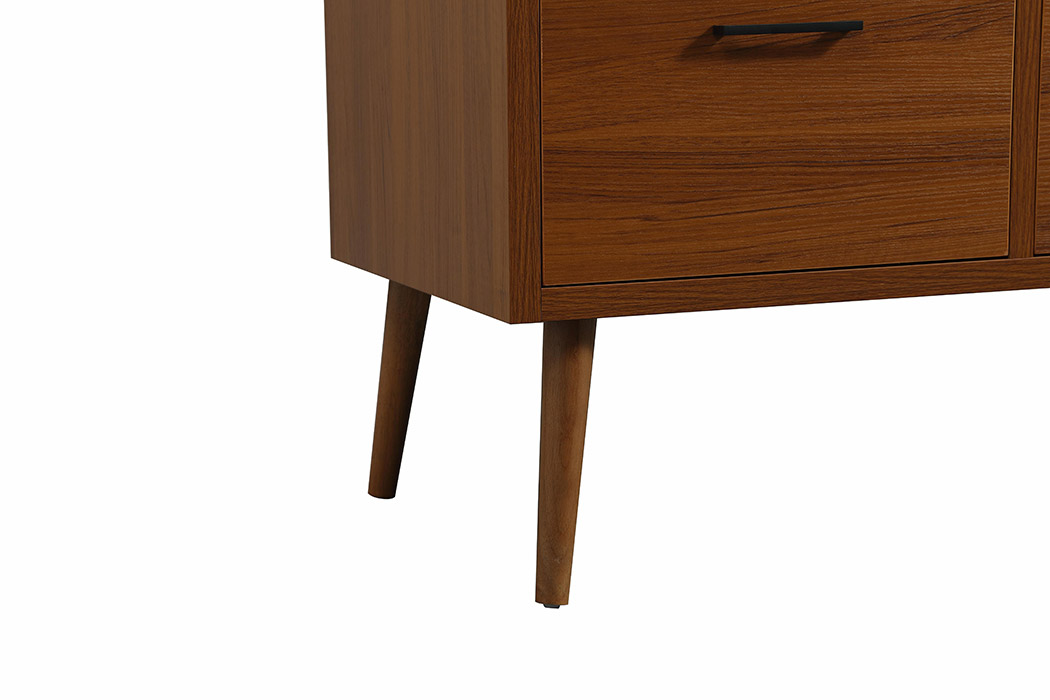 Elegant Bathroom Vanity - Teak (VF41042MTK)