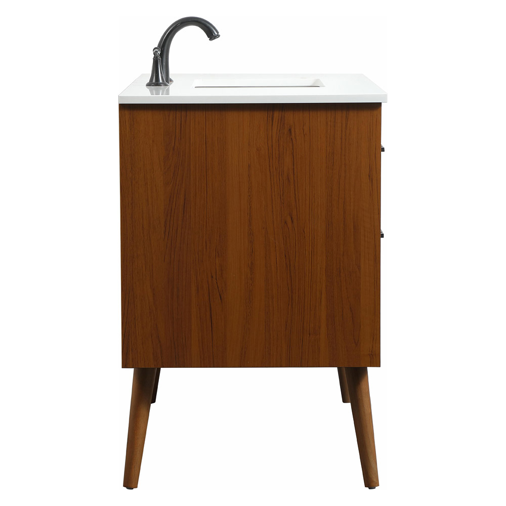 Elegant Bathroom Vanity - Teak (VF41042MTK)