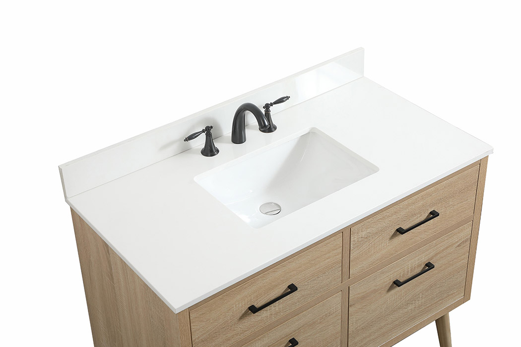 Elegant Bathroom Vanity - Mango Wood (VF41042MW-BS)