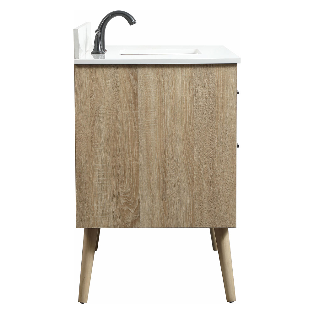 Elegant Bathroom Vanity - Mango Wood (VF41042MW-BS)