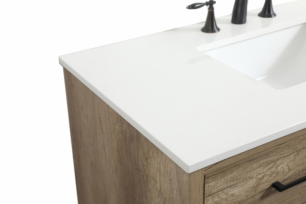 Elegant Bathroom Vanity - Natural Oak (VF41042NT)