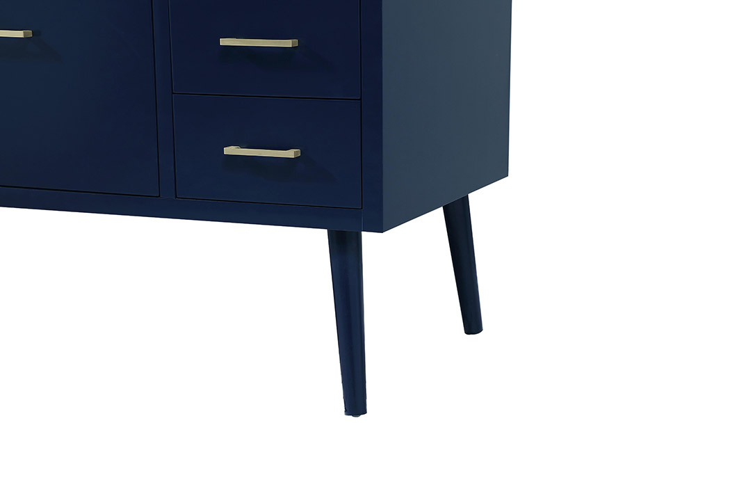 Elegant Bathroom Vanity - Blue (VF41048MBL-BS)