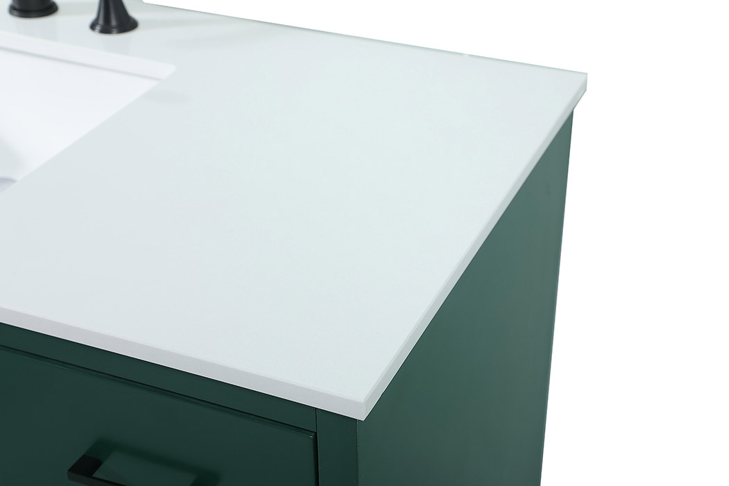 Elegant Bathroom Vanity - Green (VF41048MGN)