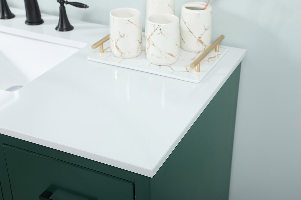 Elegant Bathroom Vanity - Green (VF41048MGN)