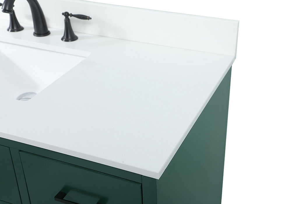 Elegant Bathroom Vanity - Green (VF41048MGN-BS)