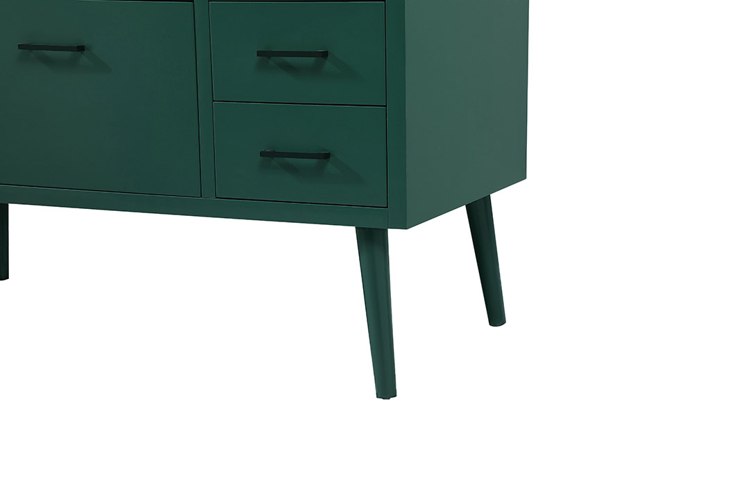 Elegant Bathroom Vanity - Green (VF41048MGN-BS)