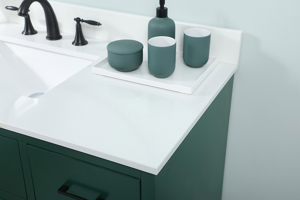 Elegant Bathroom Vanity - Green (VF41048MGN-BS)