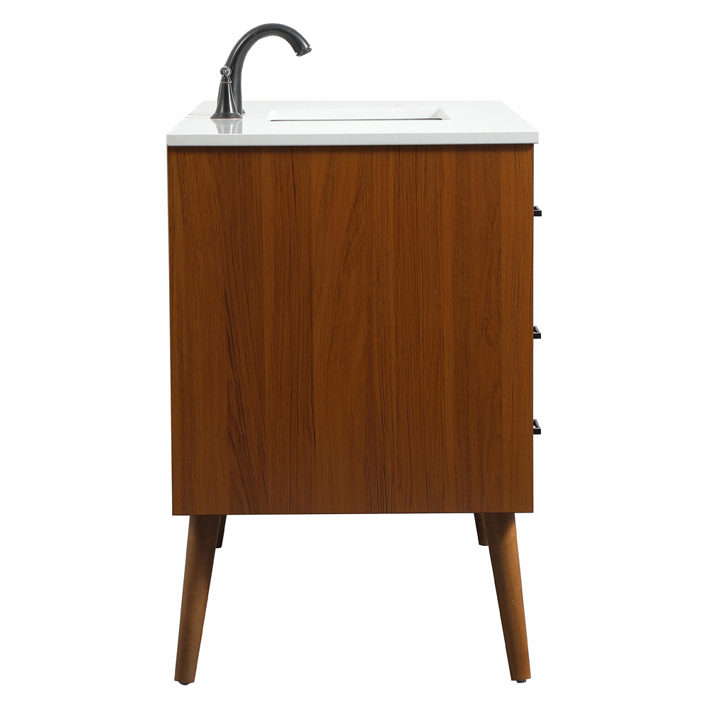 Elegant Bathroom Vanity - Teak (VF41048MTK)