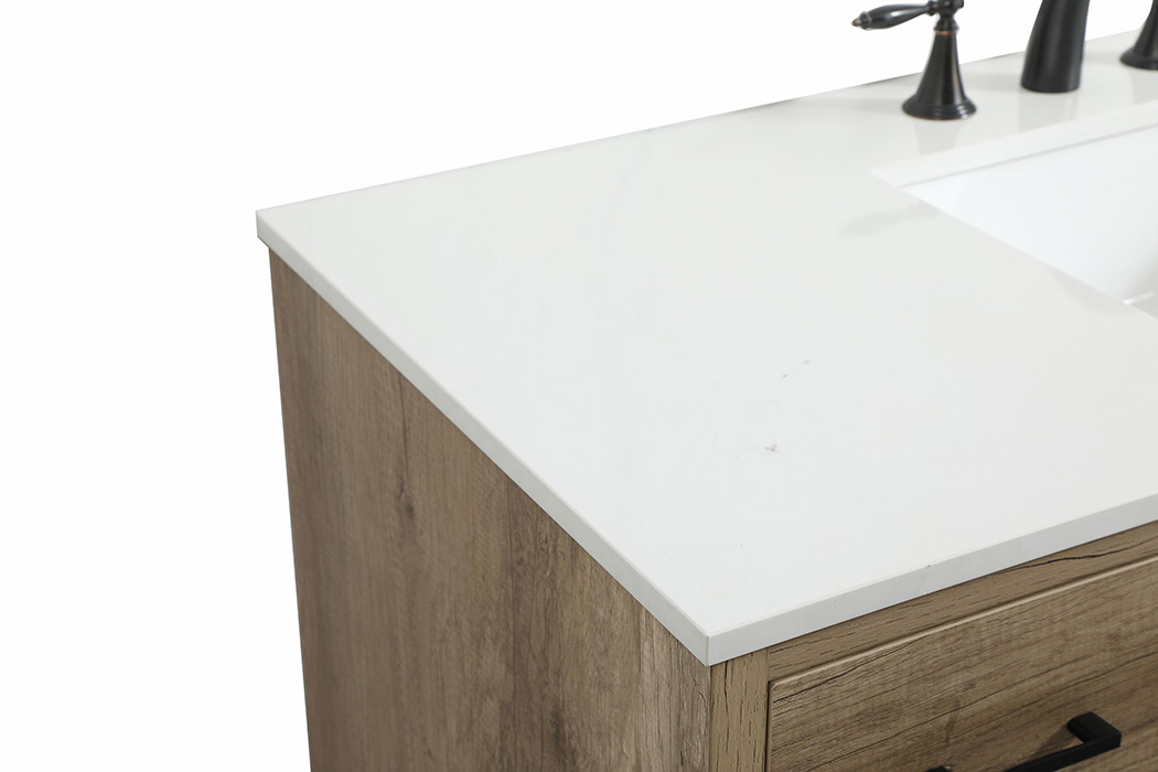 Elegant Bathroom Vanity - Natural Oak (VF41048NT)