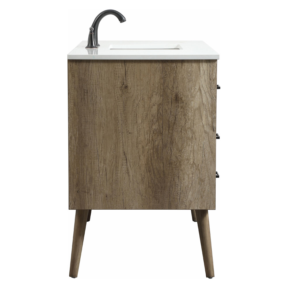 Elegant Bathroom Vanity - Natural Oak (VF41048NT)