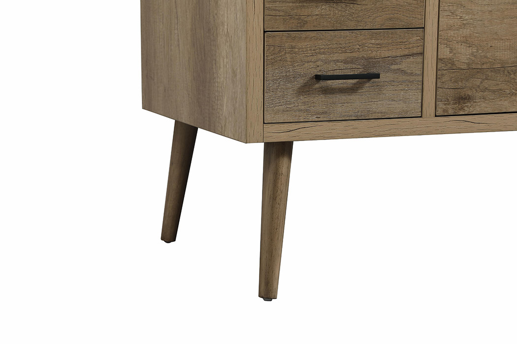 Elegant Bathroom Vanity - Natural Oak (VF41048NT-BS)