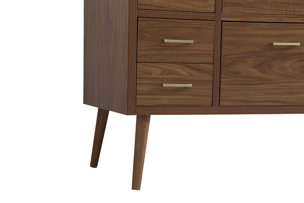 Elegant Bathroom Vanity - Walnut Brown (VF41048WB-BS)