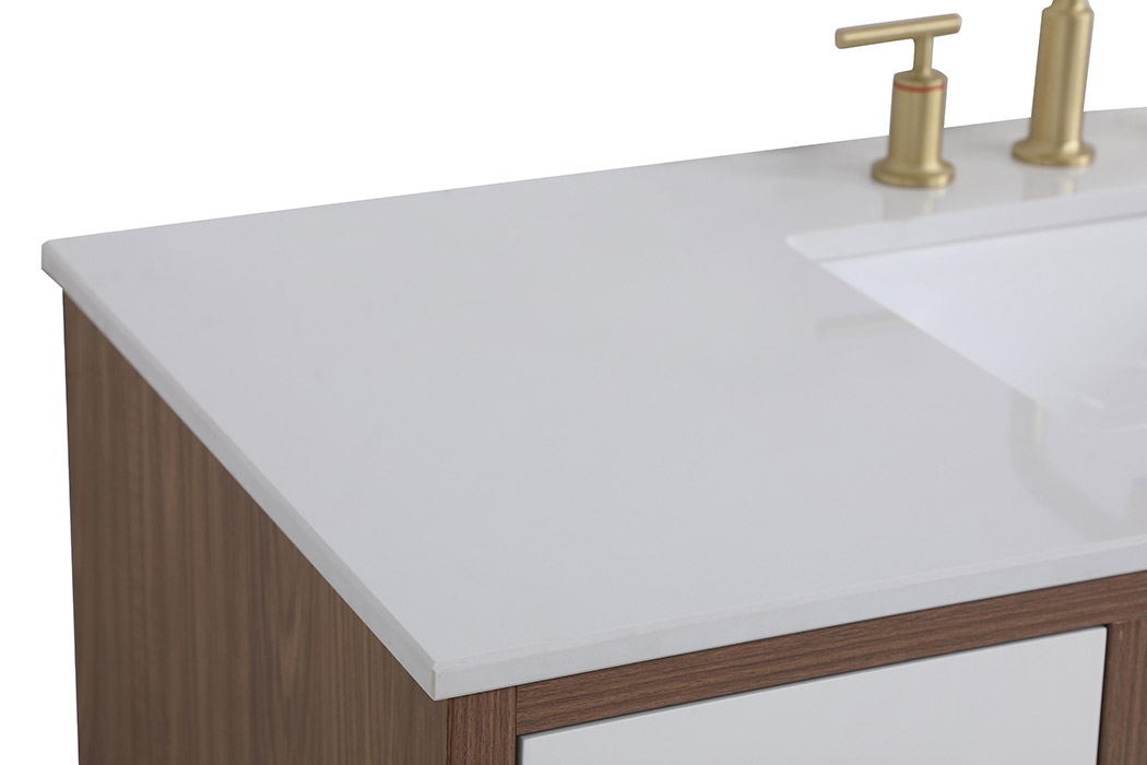 Elegant Bathroom Vanity - White (VF41048WH)