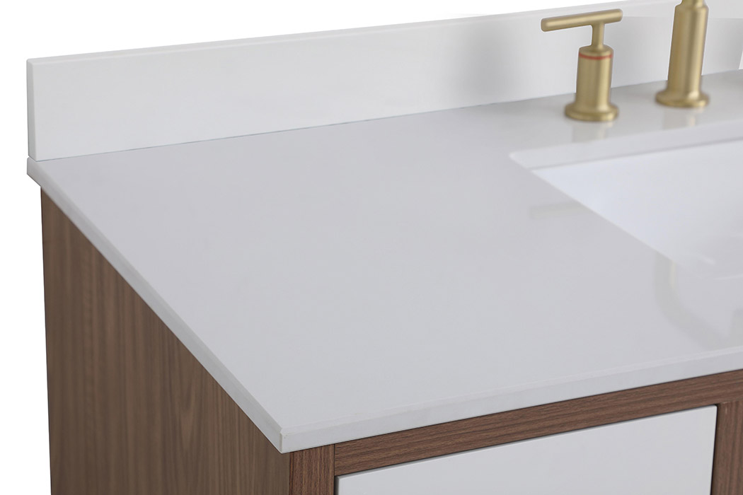 Elegant Bathroom Vanity - White (VF41048WH-BS)