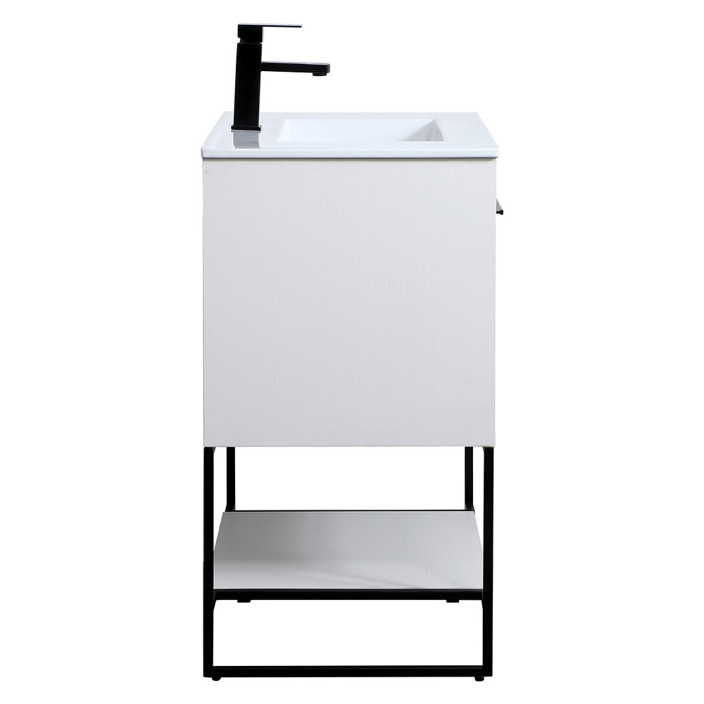 Elegant Bathroom Vanity - White, L 30" (VF42030WH)