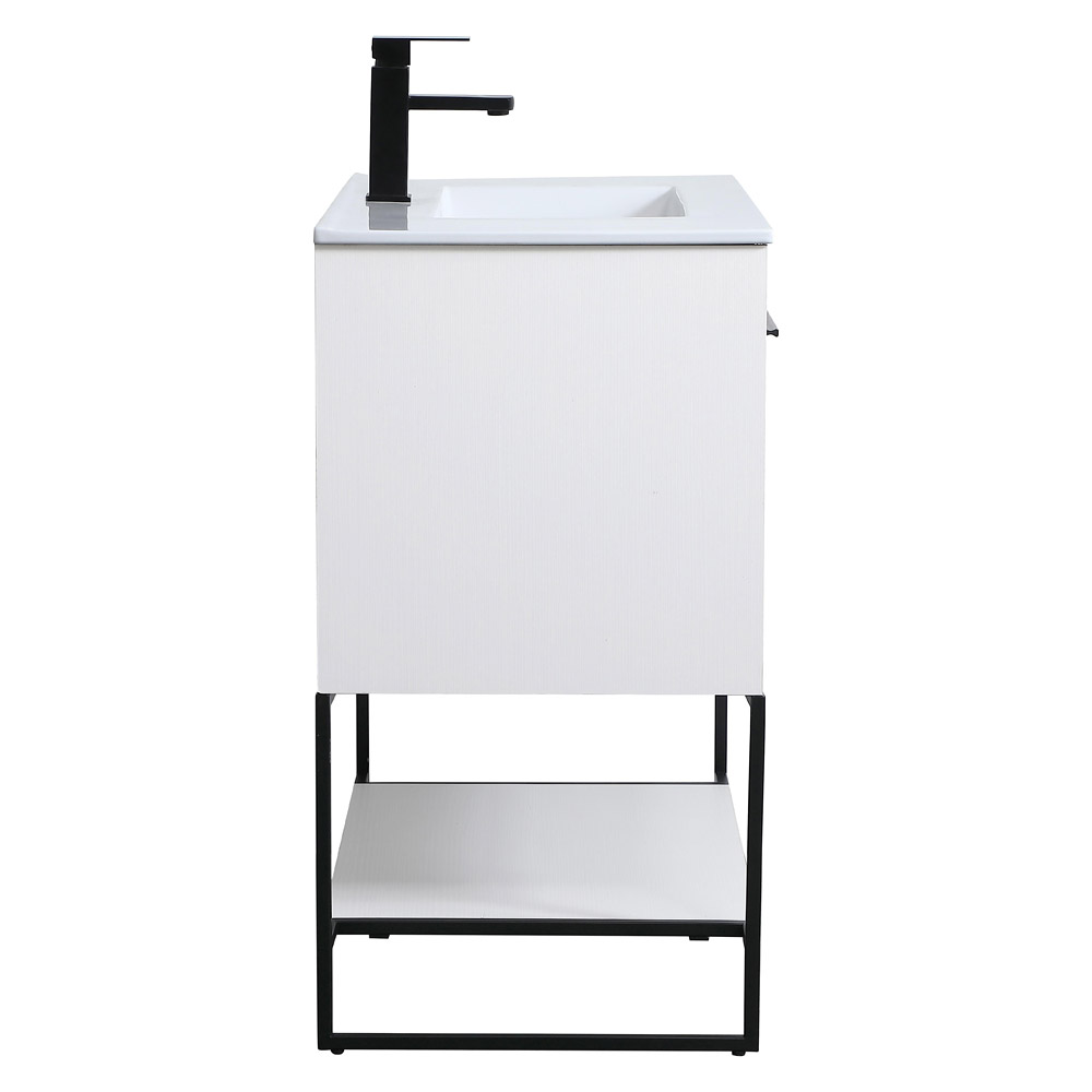 Elegant Bathroom Vanity - White, L 36" (VF42036WH)