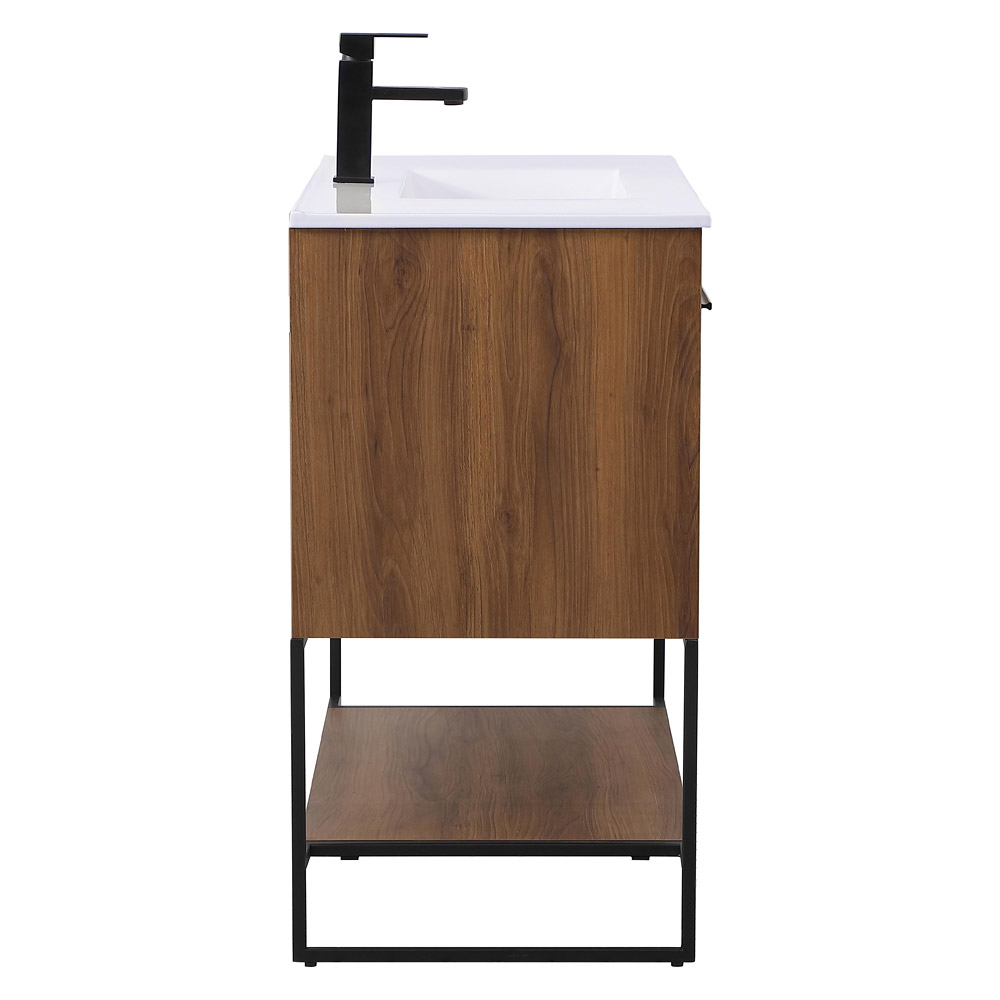 Elegant Bathroom Vanity - Walnut Brown, L 40" (VF42040WB)