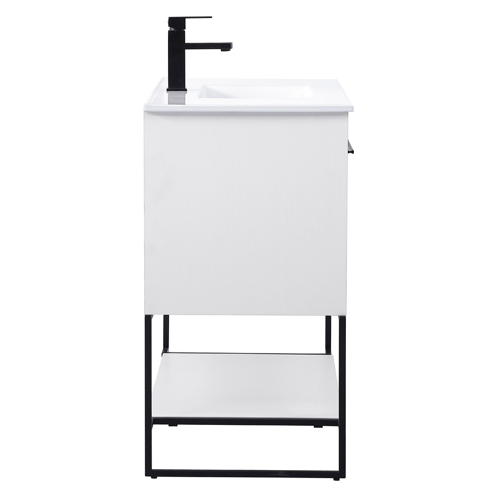 Elegant Bathroom Vanity - White, L 40" (VF42040WH)