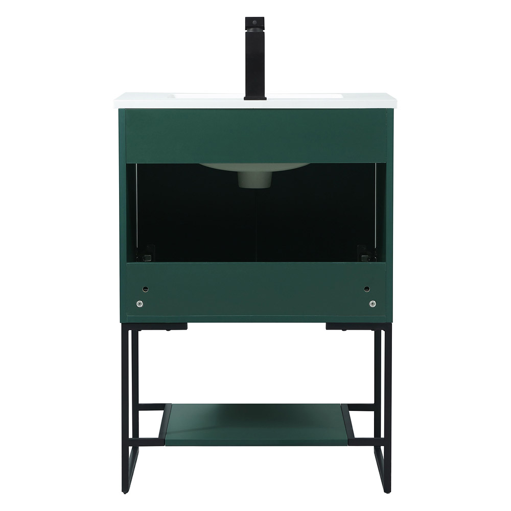 Elegant Bathroom Vanity - Green (VF42524MGN)