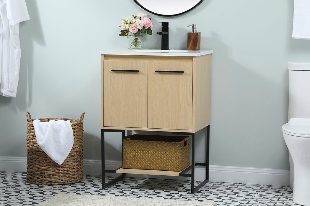 Elegant Bathroom Vanity - Maple (VF42524MMP)